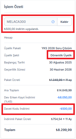 Kunduz İndirim Kodu 300TL